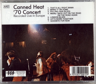 '70 CONCERT: RECORDED LIVE IN EUROPE