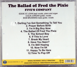 BALLAD OF FRED THE PIXIE