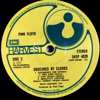 OBSCURED BY CLOUDS