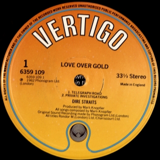 LOVE OVER GOLD