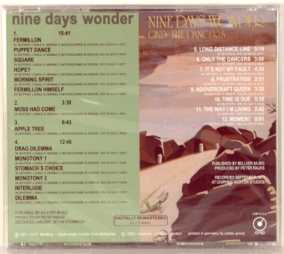 NINE DAY'S WONDER / ONLY THE DANCERS