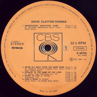 DAVID CLAYTON-THOMAS