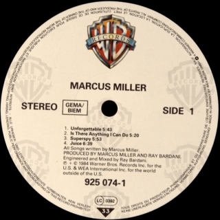 MARCUS MILLER