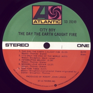 DAY THE EARTH CAUGHT FIRE