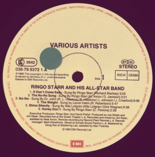 RINGO STARR AND HIS ALL-STARR BAND