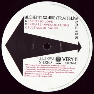 ALCHEMY - DIRE STRAITS LIVE