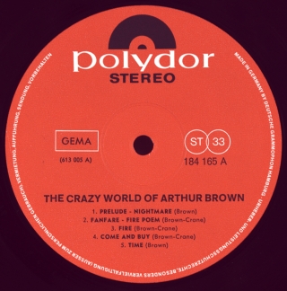 CRAZY WORLD OF ARTHUR BROWN