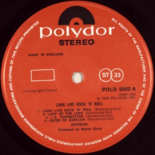 LONG LIVE ROCK 'N' ROLL