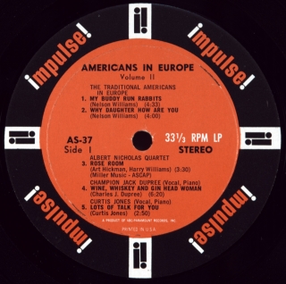 AMERICANS IN EUROPE, VOL.2