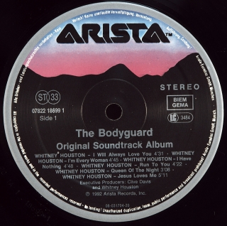 BODYGUARD (ORIGINAL SOUNDTRACK ALBUM)
