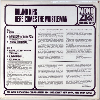 HERE COMES THE WHISTLEMAN (RECORDED 