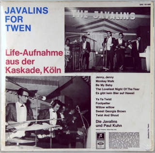 JAVALINS FOR TWEN - LIFE-AUFNAHME AUS DER KASKADE KOLN