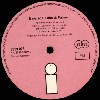 EMERSON, LAKE & PALMER