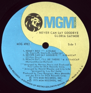 NEVER CAN SAY GOODBYE