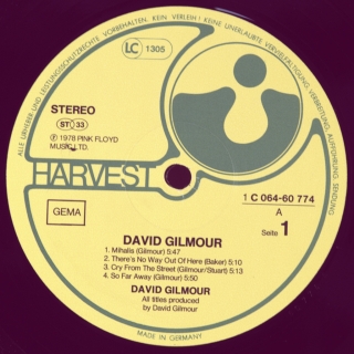 DAVID GILMOUR