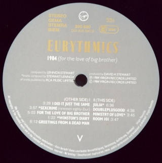 1984 (FOR THE LOVE OF BIG BROTHER)