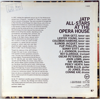 JATP ALL-STARS AT THE OPERA HOUSE