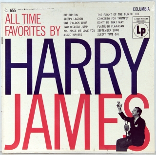 ALL TIME FAVORITES BY HARRY JAMES