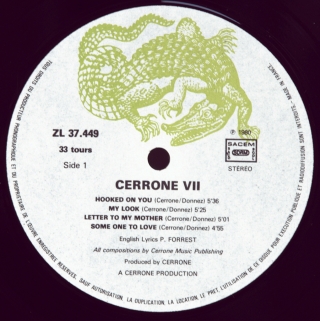 CERRONE VII - YOU ARE THE ONE