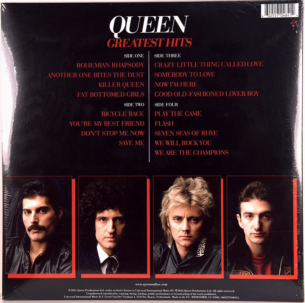 QUEEN Greatest Hits 70s 80s Pop-Rock 12 LP Vinyl Album Gallery  #vinylrecords