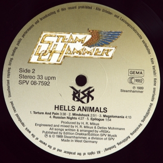 HELL'S ANIMALS