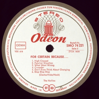 FOR CERTAIN BECAUSE…