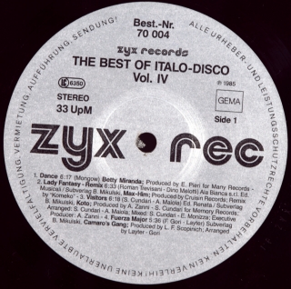 BEST OF ITALO DISCO VOL. 4