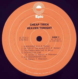 HEAVEN TONIGHT