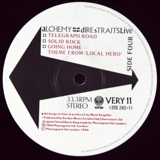 ALCHEMY - DIRE STRAITS LIVE