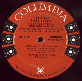 MUSIC FOR TIRED LOVERS