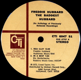 BADDEST HUBBARD (AN ANTHOLOGY OF PREVIOUSLY RELEASED RECORDINGS)