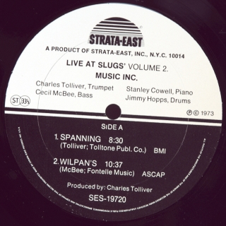 LIVE AT SLUGS' VOLUME II