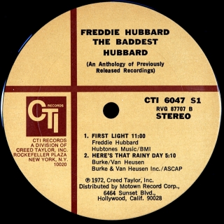 BADDEST HUBBARD (AN ANTHOLOGY OF PREVIOUSLY RELEASED RECORDINGS)
