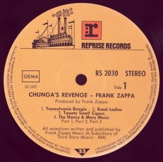 CHUNGA'S REVENGE