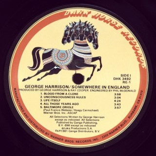 SOMEWHERE IN ENGLAND