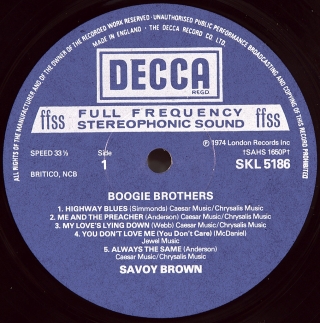 BOOGIE BROTHERS