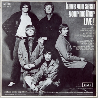 HAVE YOU SEEN YOUR MOTHER LIVE!
