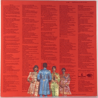 SGT. PEPPER'S LONELY HEARTS CLUB BAND
