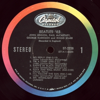 BEATLES' 65
