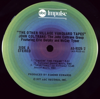 OTHER VILLAGE VANGUARD TAPES