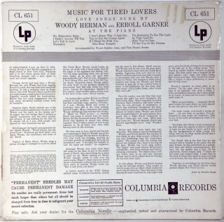 MUSIC FOR TIRED LOVERS