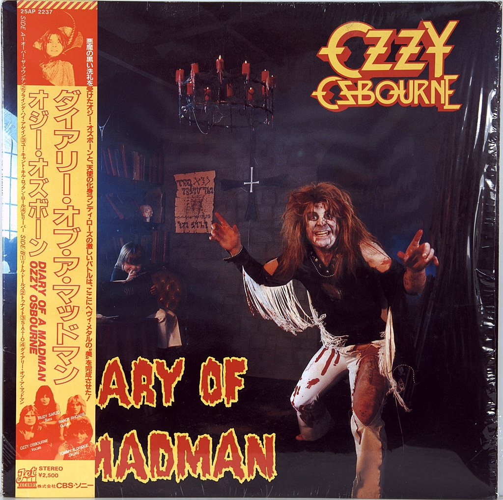 Osbourne Ozzy Ex Black Sabbath Diary Of A Madman Lp Vinyl Record 12 4400 Rub