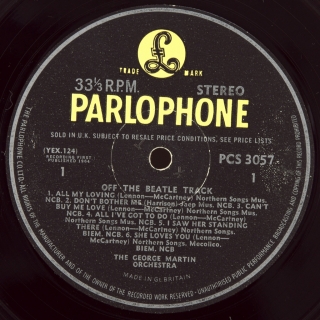 OFF THE BEATLE TRACK