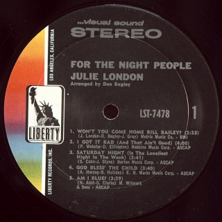 FOR THE NIGHT PEOPLE