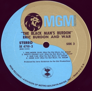 BLACK-MAN'S BURDON