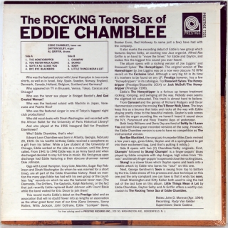 ROCKING TENOR SAX OF EDDIE CHAMBERLEE WITH DAYTON SELBY AT THE ORGAN