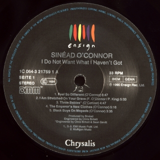 I DO NOT WANT WHAT I HAVEN'T GOT