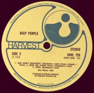 DEEP PURPLE (APRIL)