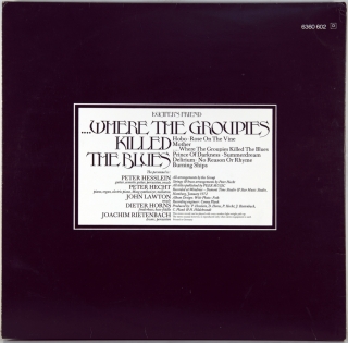 WHERE THE GROUPIES KILLED THE BLUES