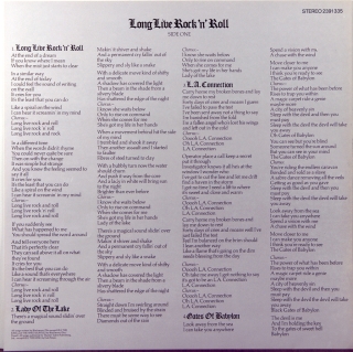LONG LIVE ROCK ’N’ ROLL